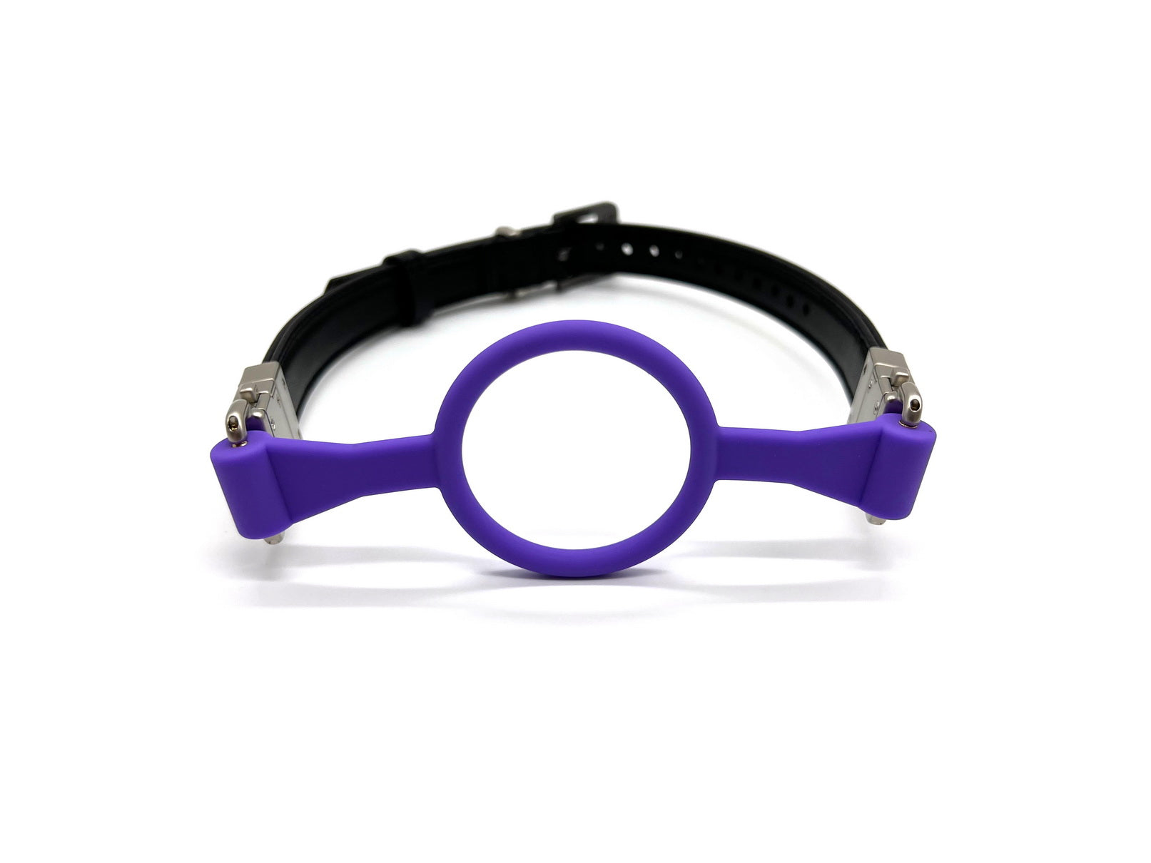 Black Swan  Gag Ring  Black Purple